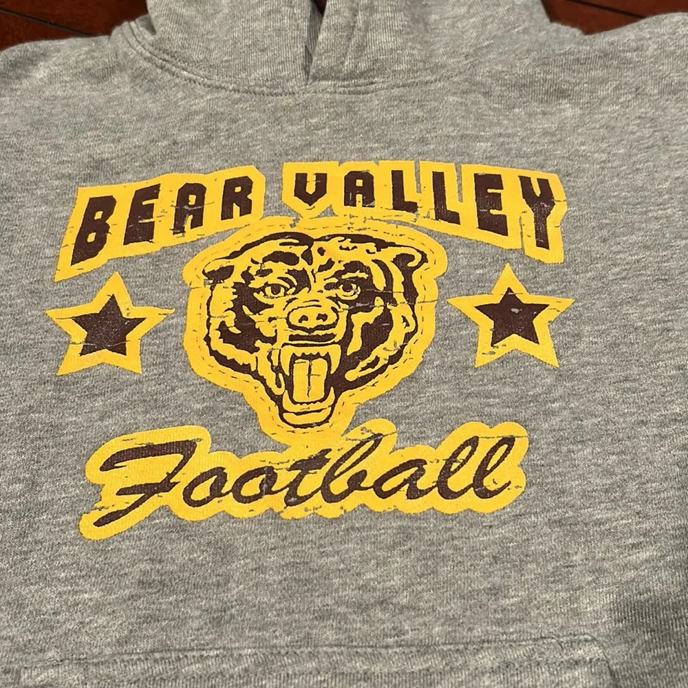 NWT Gymboree Varsity Football Bear Valley Football Hooded Sweatshirt Size 5 2007